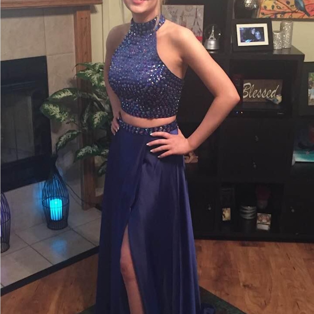 Stunning Blue Formal/Prom Dress